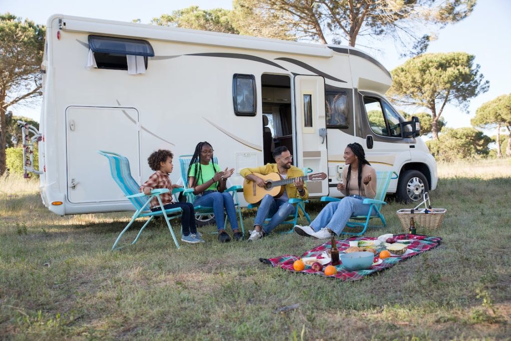 RV camping in Texas